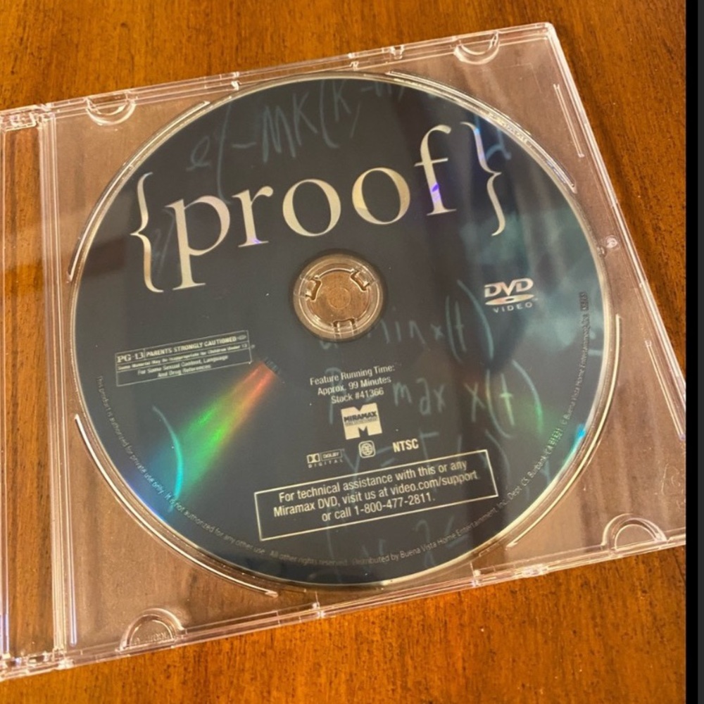 🌼🌿Excellent used condition DVD Proof , no original case 🌼🌿